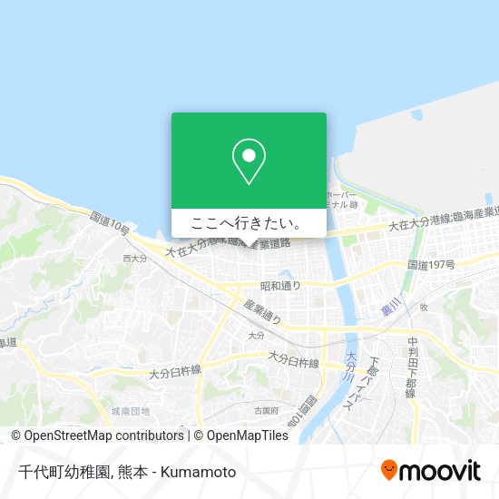 千代町幼稚園地図