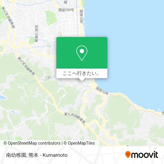 南幼稚園地図