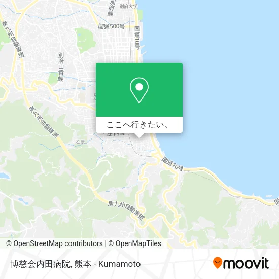 博慈会内田病院地図