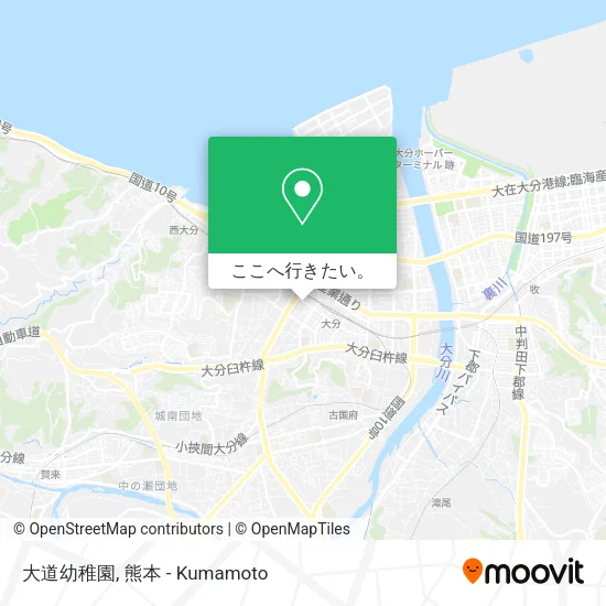 大道幼稚園地図