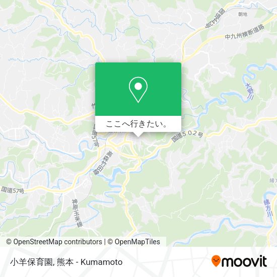 小羊保育園地図