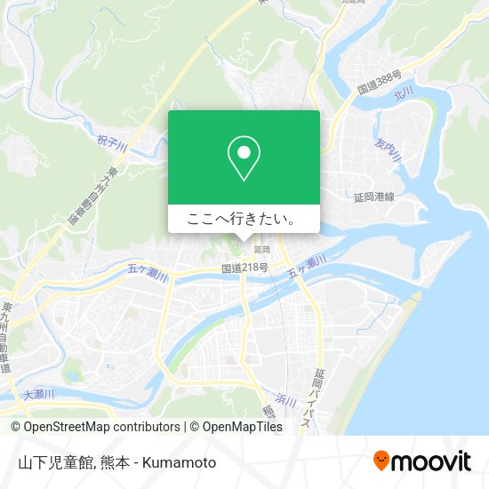 山下児童館地図