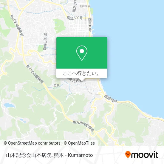 山本記念会山本病院地図