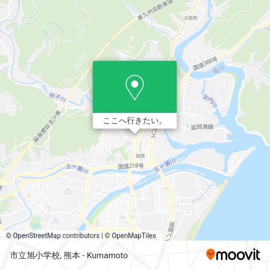 市立旭小学校地図