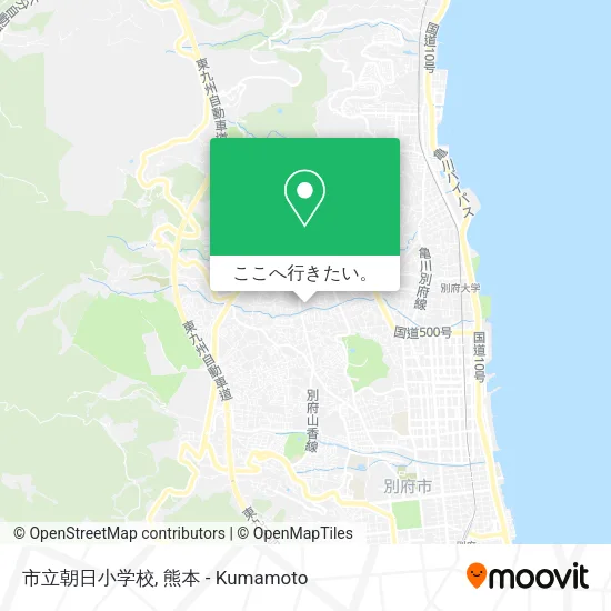 市立朝日小学校地図