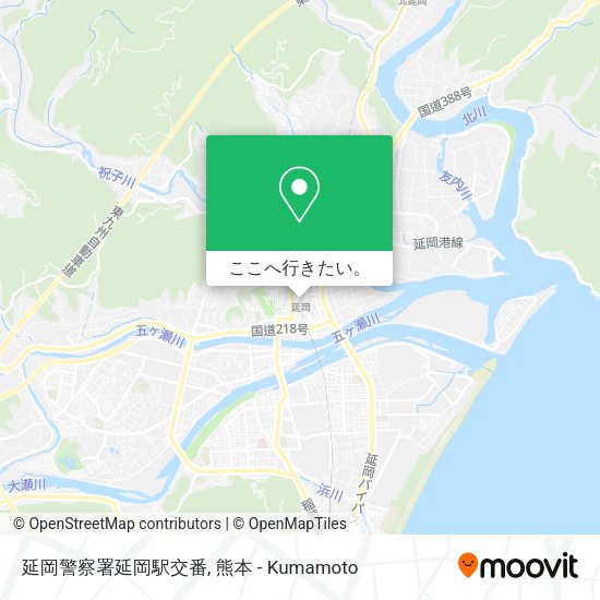 延岡警察署延岡駅交番地図