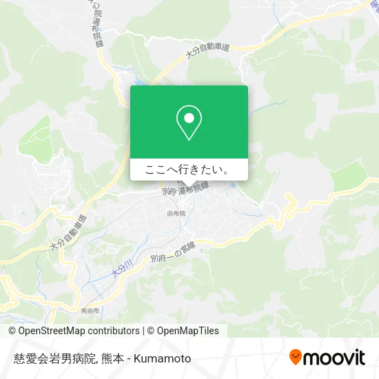 慈愛会岩男病院地図