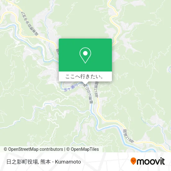 日之影町役場地図