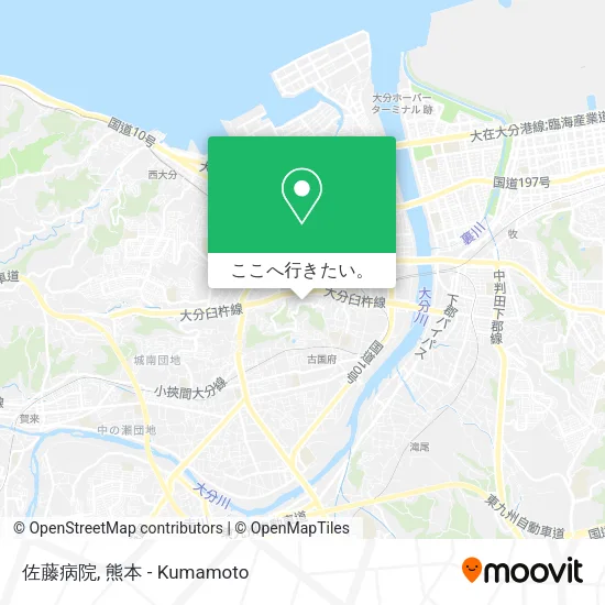 佐藤病院地図