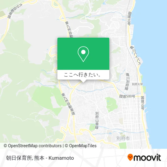 朝日保育所地図