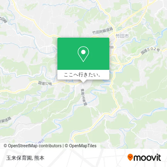 玉来保育園地図