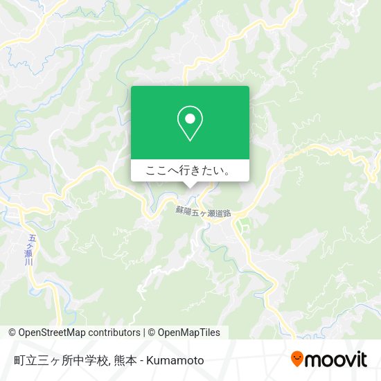 町立三ヶ所中学校地図