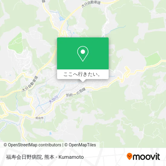 福寿会日野病院地図