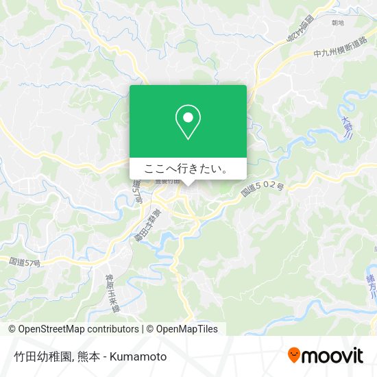 竹田幼稚園地図