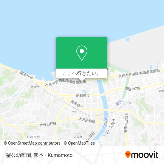 聖公幼稚園地図