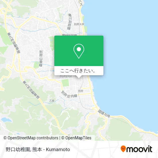 野口幼稚園地図