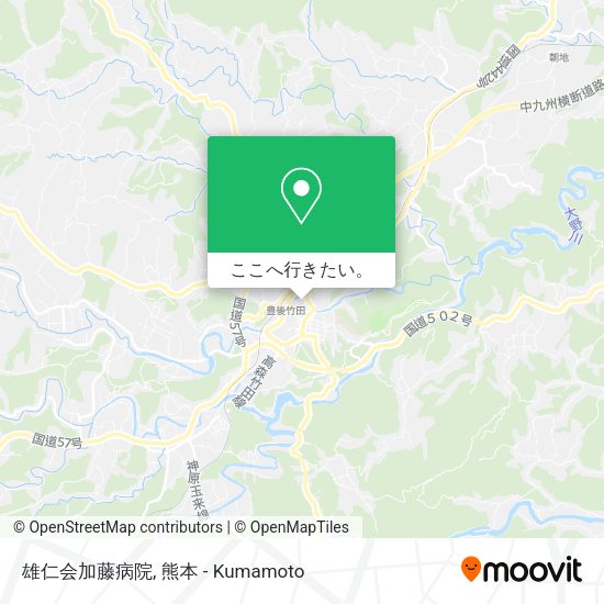 雄仁会加藤病院地図