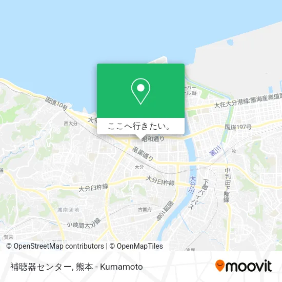 補聴器センター地図