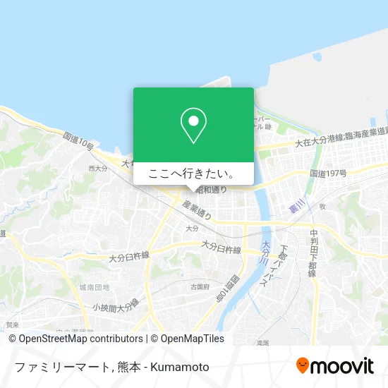ファミリーマート地図