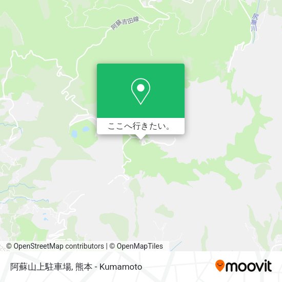 阿蘇山上駐車場地図