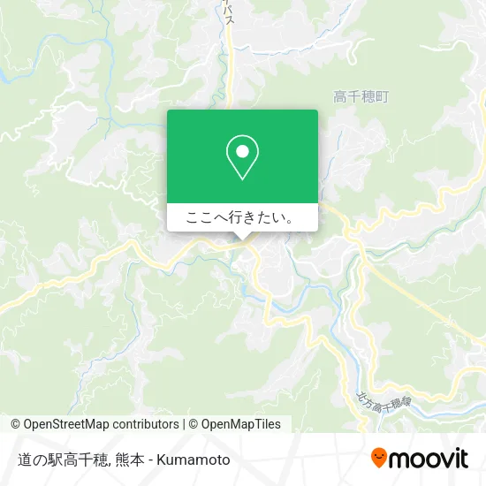 道の駅高千穂地図