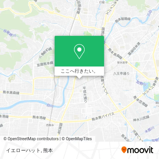 イエローハット地図