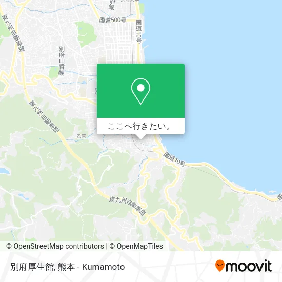 別府厚生館地図