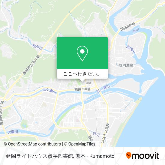 延岡ライトハウス点字図書館地図