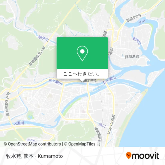 牧水苑地図