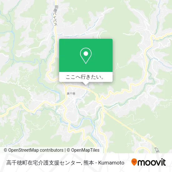 高千穂町在宅介護支援センター地図