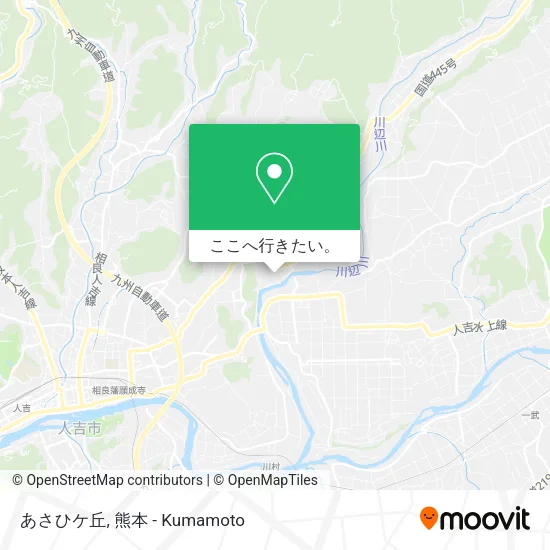 あさひケ丘地図