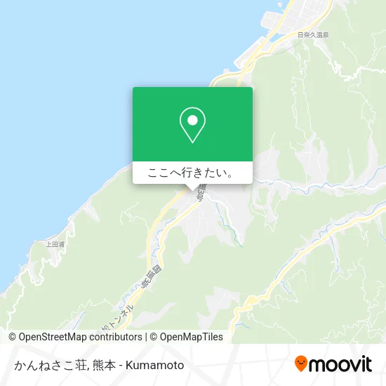 かんねさこ荘地図