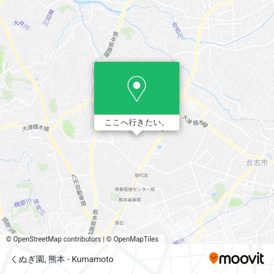 くぬぎ園地図