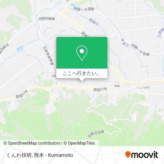 くんわ技研地図