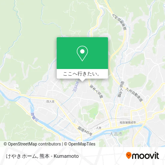 けやきホーム地図