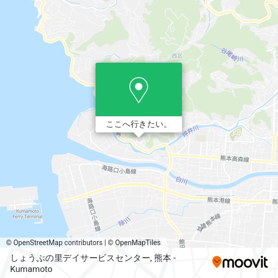 しょうぶの里デイサービスセンター地図