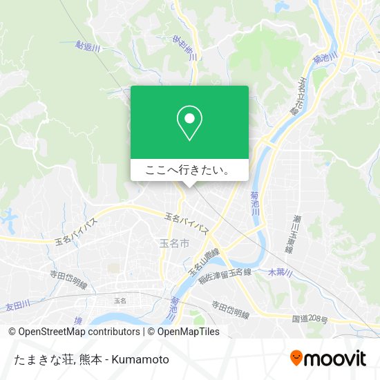 たまきな荘地図