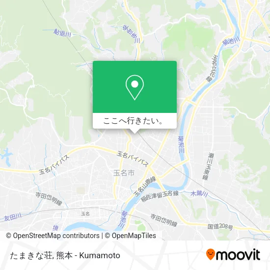 たまきな荘地図