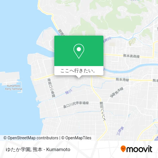ゆたか学園地図
