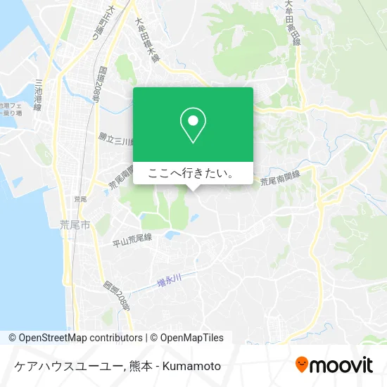 ケアハウスユーユー地図
