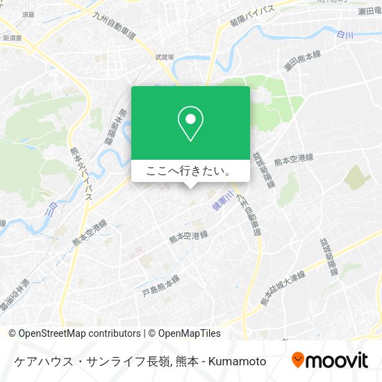 ケアハウス・サンライフ長嶺地図