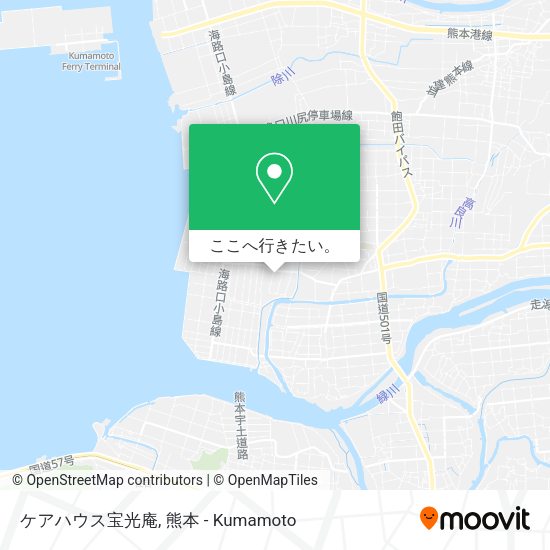 ケアハウス宝光庵地図