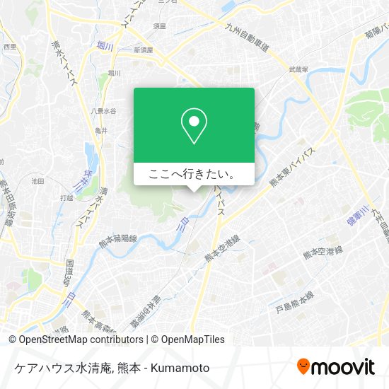 ケアハウス水清庵地図