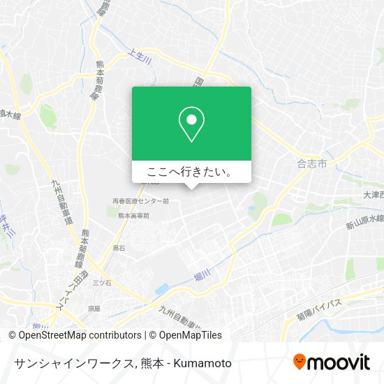 サンシャインワークス地図