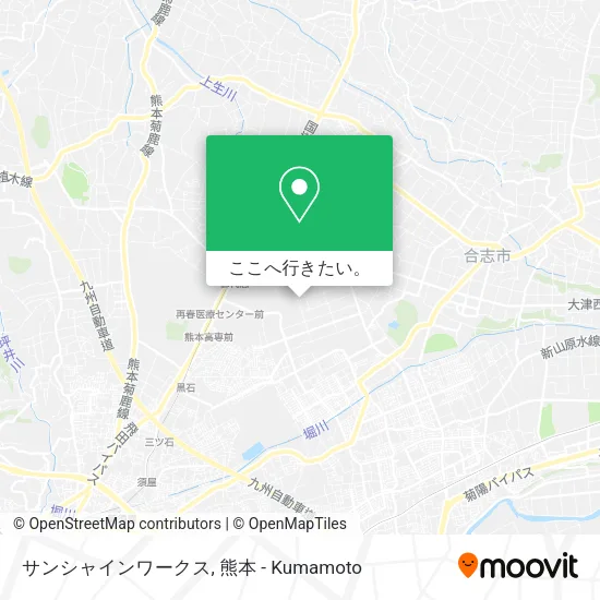 サンシャインワークス地図