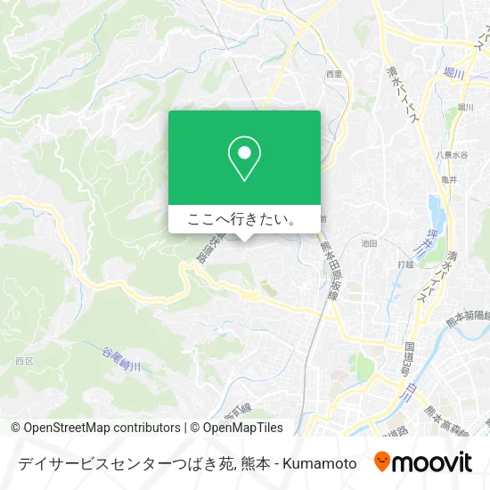 デイサービスセンターつばき苑地図