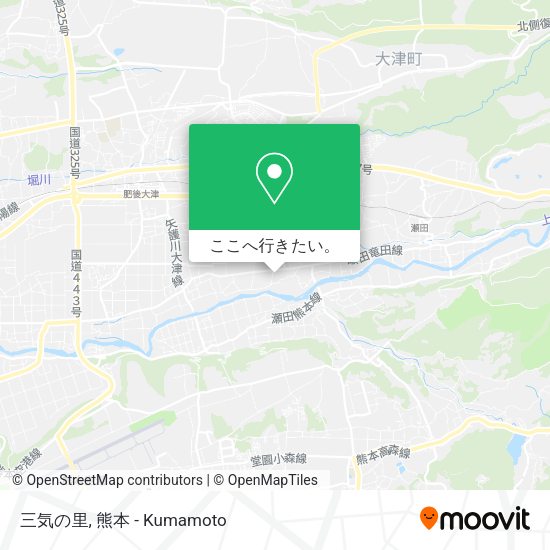 三気の里地図