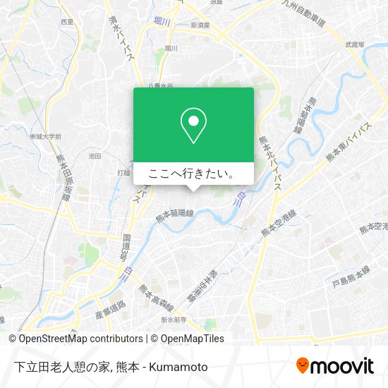 下立田老人憩の家地図