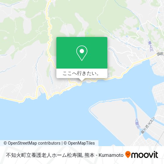 不知火町立養護老人ホーム松寿園地図