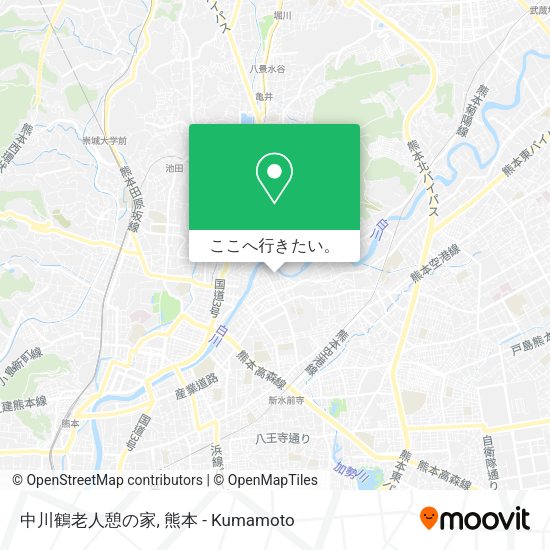 中川鶴老人憩の家地図